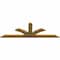 Ekena Millwork Richland Rough Sawn Timber Gable Bracket, Western Red Cedar, 96"W x 32"H x 2"D x 6"F, 8/12 Pitch GBW096X32X0206RIC00RWR - alternate 3